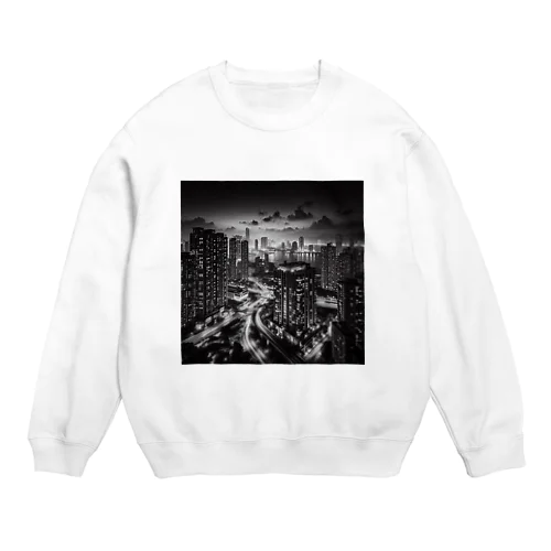 夜景 Crew Neck Sweatshirt