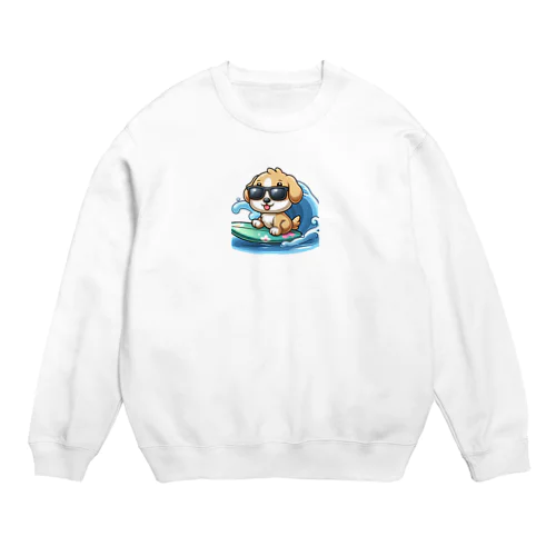 ふてくされワン Crew Neck Sweatshirt