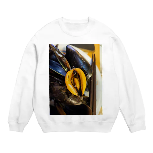 ムール貝 Crew Neck Sweatshirt