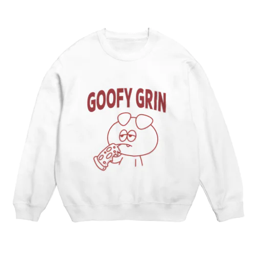 GOOFY GRIN ロゴぱるver Crew Neck Sweatshirt