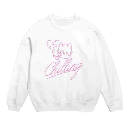 chilling DEVL(pinky) スウェット