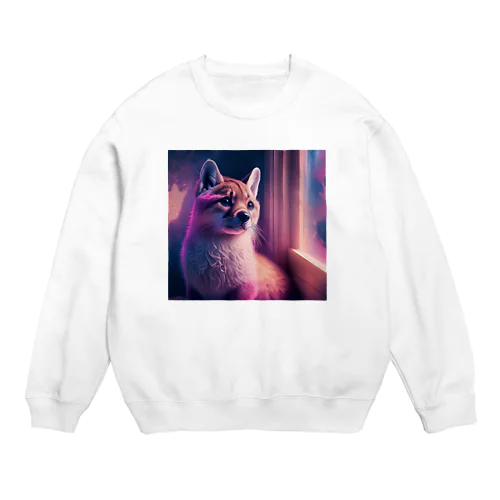 猫アザラシ❤️超可愛い、キュート💗 Crew Neck Sweatshirt