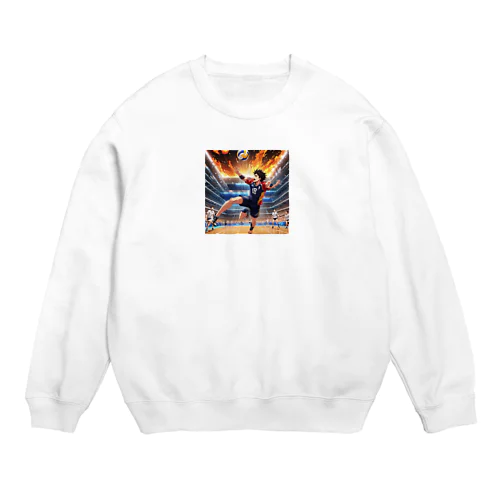 バレーボール Crew Neck Sweatshirt