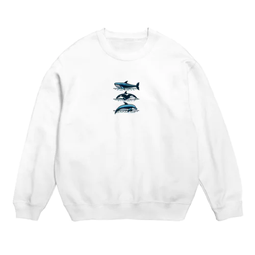 海の巨人たち Crew Neck Sweatshirt