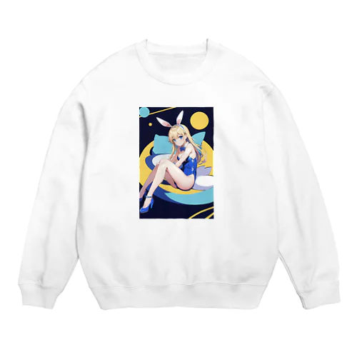 スペース・ラビ子ちゃん Crew Neck Sweatshirt