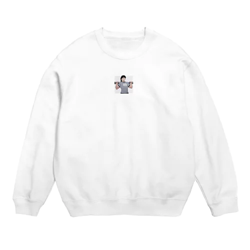 筋トレ女子 Crew Neck Sweatshirt