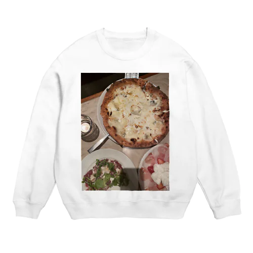 美味しいご飯をパシャリ1 Crew Neck Sweatshirt