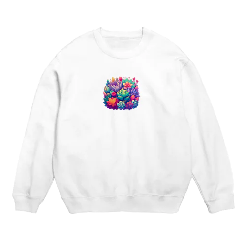 サキュレントパレット Crew Neck Sweatshirt