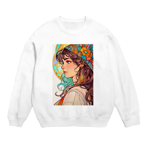 アメジスト姫 アメジスト 2846 Crew Neck Sweatshirt