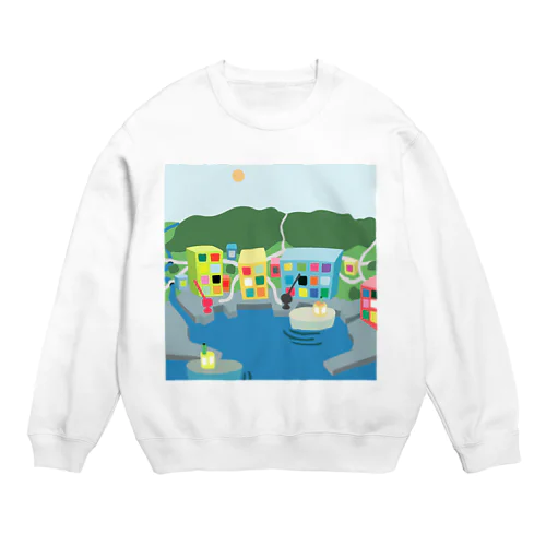 港 Crew Neck Sweatshirt