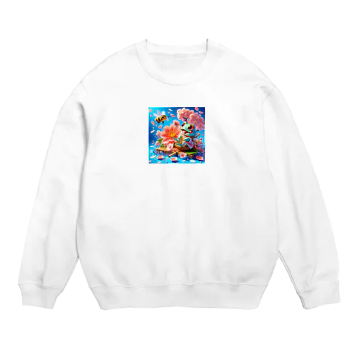 お花見2024 Crew Neck Sweatshirt