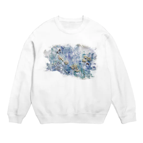 dry flower Crew Neck Sweatshirt