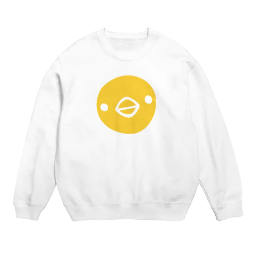 【復刻】ひよこ顔（2008年版） Crew Neck Sweatshirt