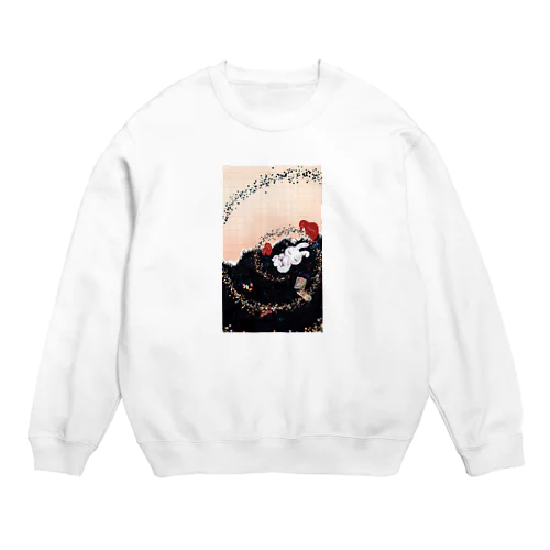 ハローグッドナイト Crew Neck Sweatshirt