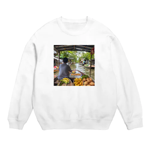 海上市場　なでしこ1478 Crew Neck Sweatshirt