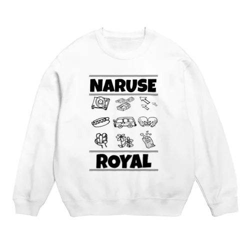 ROYALアメリカンイラスト Crew Neck Sweatshirt