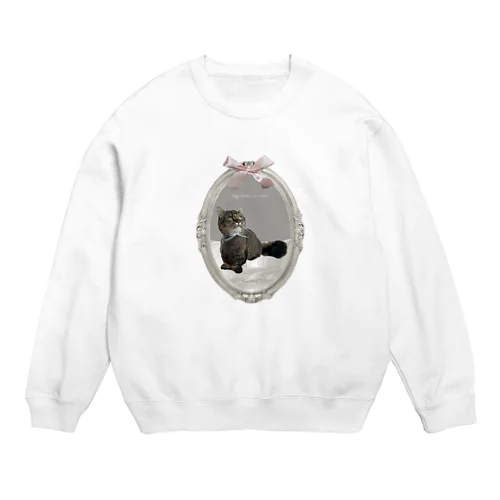 メロディック・キャット・リボン・コレクション Crew Neck Sweatshirt