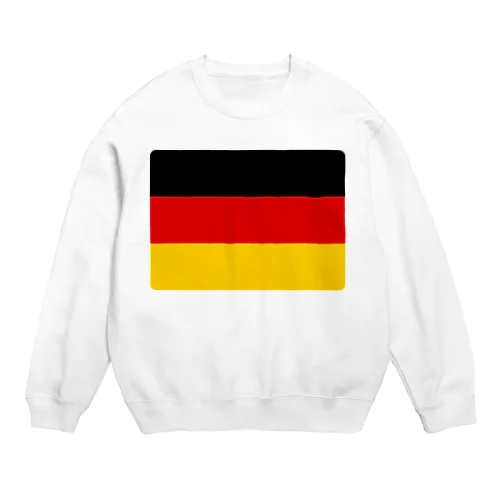 ドイツの国旗 Crew Neck Sweatshirt