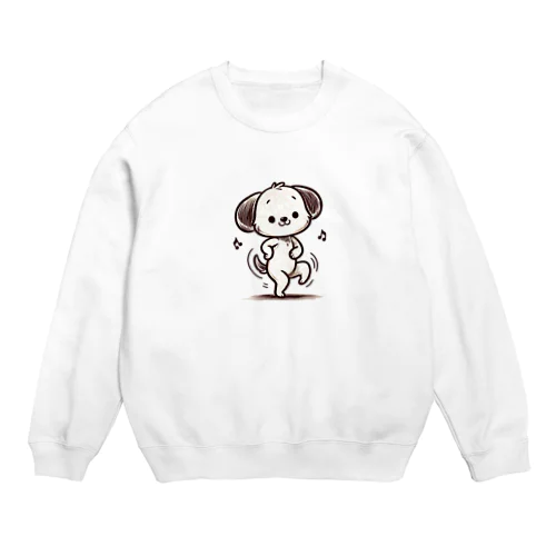 パリピ犬 Crew Neck Sweatshirt