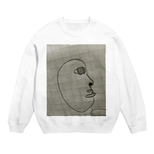 顔 Crew Neck Sweatshirt