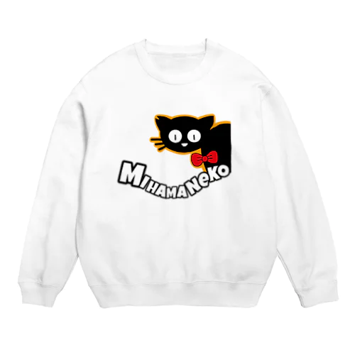 美浜ねこ Crew Neck Sweatshirt