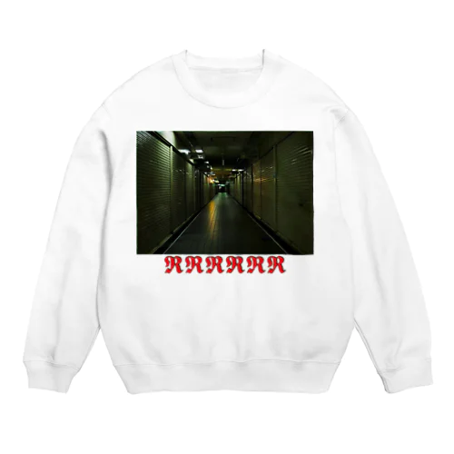 闇シャッター Crew Neck Sweatshirt