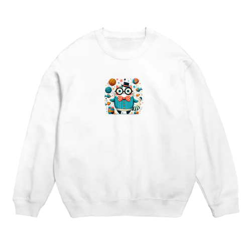 ぽりぽりん Crew Neck Sweatshirt