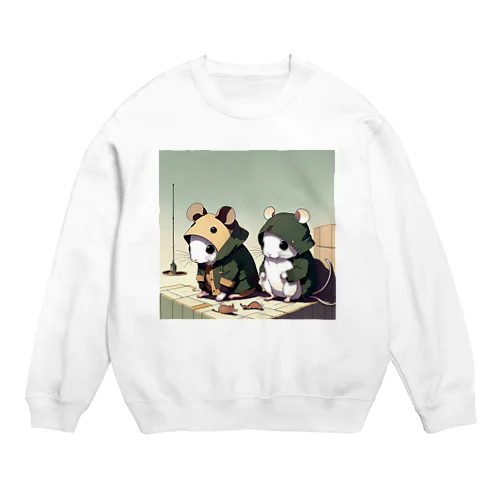 ストリート系のネズミたち Crew Neck Sweatshirt