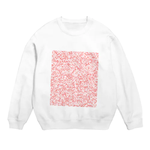 デザインS(Red Cube) Crew Neck Sweatshirt