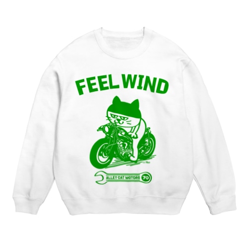 FEEL WIND 〜ドラ猫モータース〜 1 (gr) Crew Neck Sweatshirt