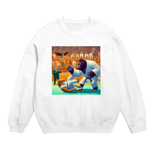 柔道キングダム：力の極み Crew Neck Sweatshirt