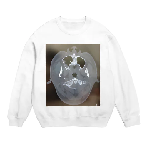 脳のCTスキャン Crew Neck Sweatshirt