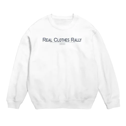 REAL CLOTHES RALLY Crew Neck Sweatshirt