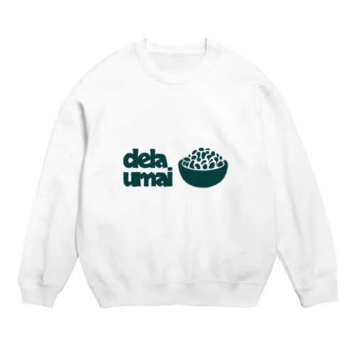 dela umai ライスTシャツ Crew Neck Sweatshirt