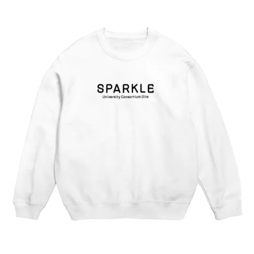 SPARKLE-シンプル Crew Neck Sweatshirt