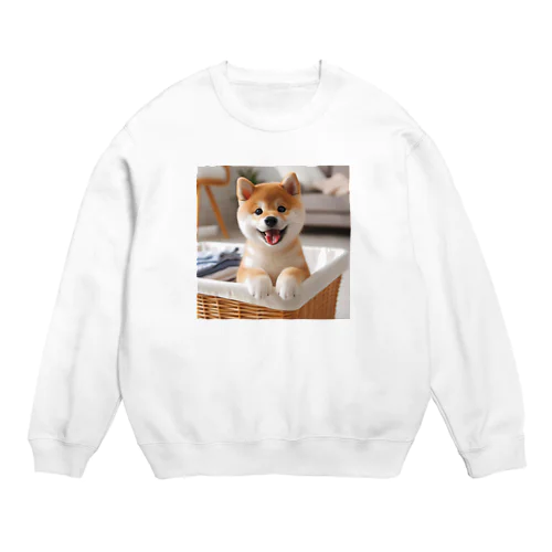 柴犬のダイスケ Crew Neck Sweatshirt