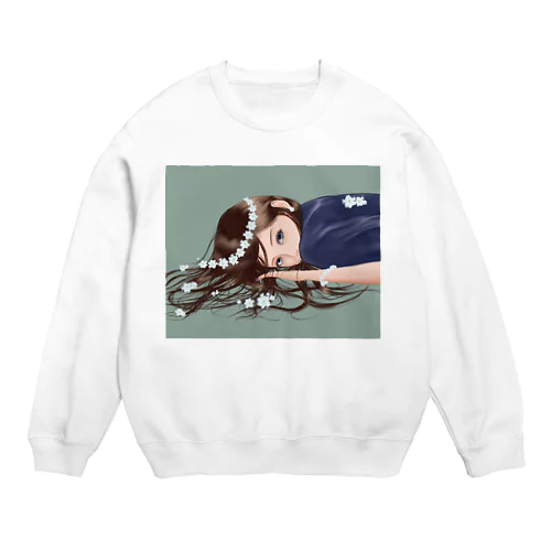 花かんむり Crew Neck Sweatshirt