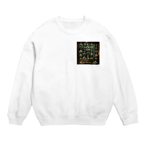 ジュエリーに魅せられて Hime  2530 Crew Neck Sweatshirt