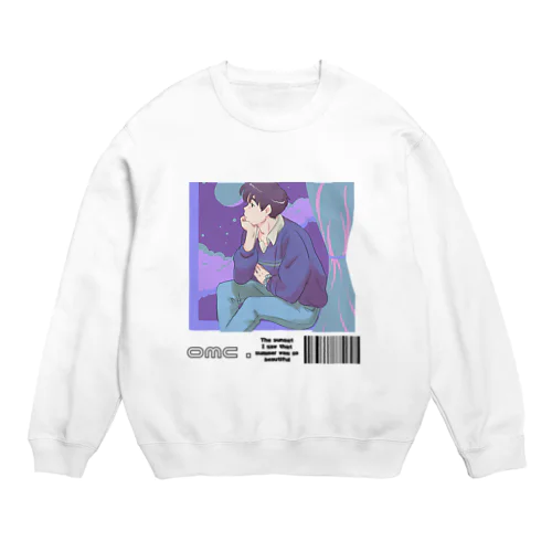 emotional boy Crew Neck Sweatshirt