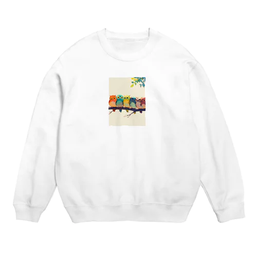 幸福を招く仲良しコンビ　Hime  2530 Crew Neck Sweatshirt