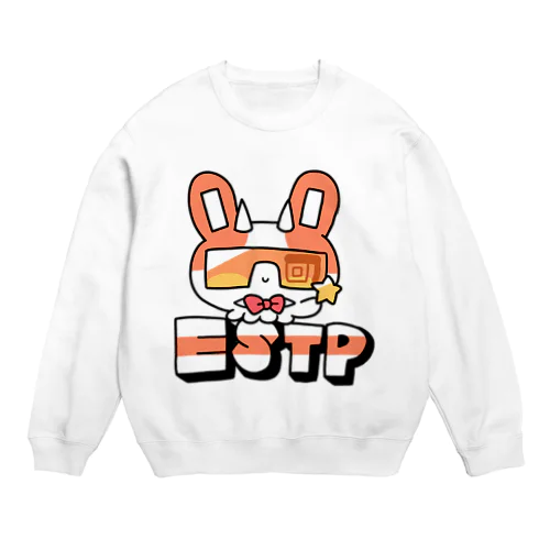 16性格タコちゃんず ESTP Crew Neck Sweatshirt