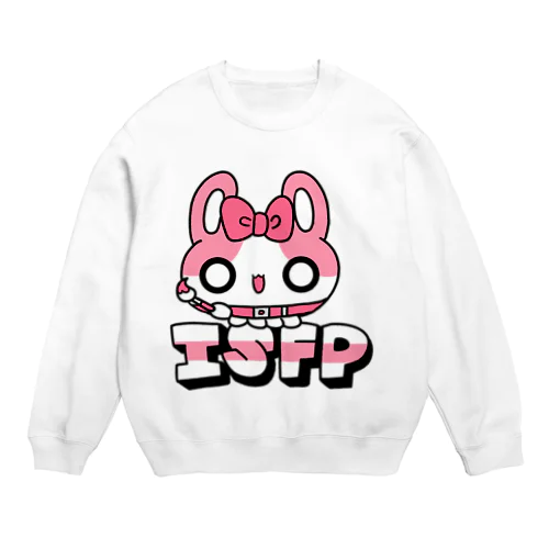 16性格タコちゃんず ISFP Crew Neck Sweatshirt