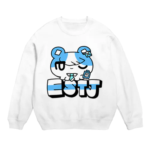 16性格タコちゃんず ESTJ Crew Neck Sweatshirt