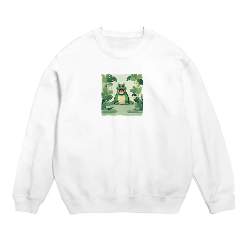 ワニワニ Crew Neck Sweatshirt