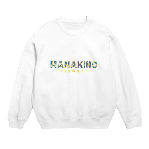 MANA KINO ロゴ｜MANA KINO Crew Neck Sweatshirt