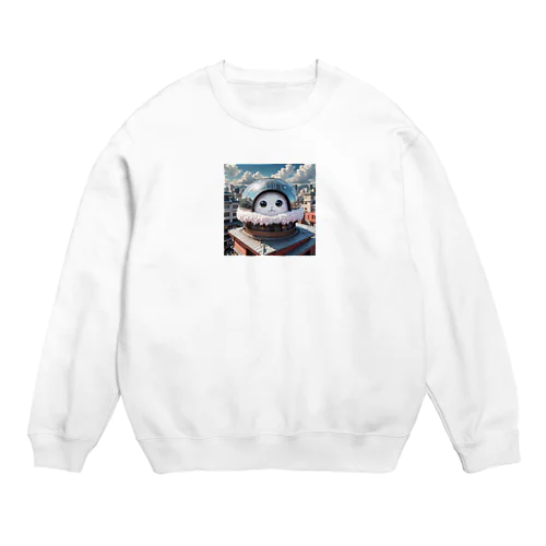 天体観測妖怪　バンポン Crew Neck Sweatshirt