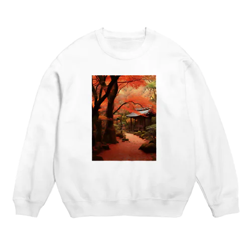 晩秋　なでしこ1478 Crew Neck Sweatshirt