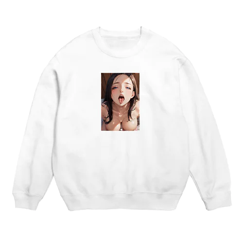 黒髪美少女　美鈴ちゃん４ Crew Neck Sweatshirt