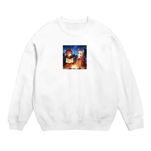 猫耳姉妹 Crew Neck Sweatshirt