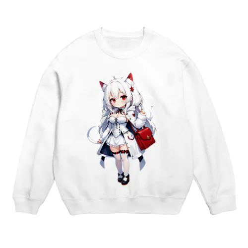 Aria 普段着ディフォルメ Crew Neck Sweatshirt